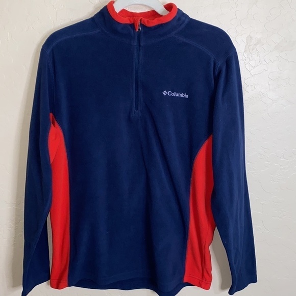 Columbia 1/4 zip fleece pullover - Picture 2 of 7